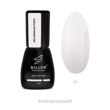 Молочный топ для ногтей Siller Galaxy Top, 8 мл N8765434 фото