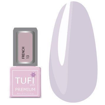 Гель-лак TUFI profi PREMIUM French 13 рожева пелюстка 8мл 0121206 фото