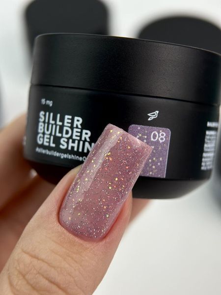 Гель для ногтей Siller Gel SHINE №08, 15 мл 446528N фото