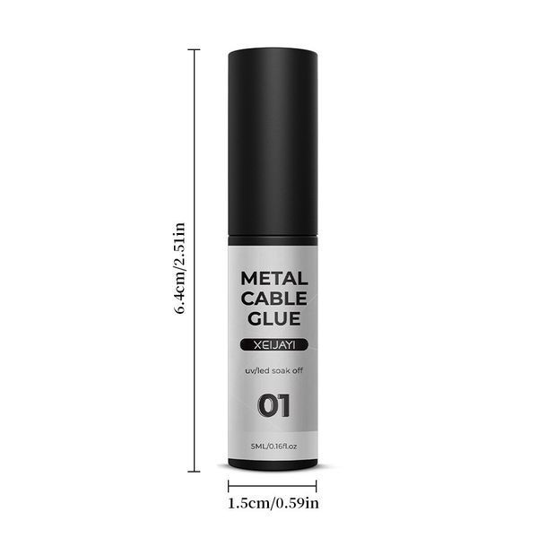 Гель краска для ногтей Metal Gel №3, Розовое золото 5 мл N9364 фото