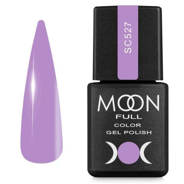 Гель-лак MOON FULL color Gel polish SC 527 сиреневый, 8 мл N545527 фото