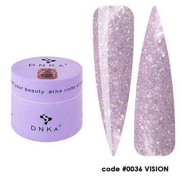 Гель для наращивания ногтей DNKa&rsquo; Builder Gel #0036 Vision , 15 мл FTBGD36-15 фото