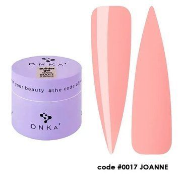 Гель для нарощування нігтів DNKa' Builder Gel #0017 Joanne, 15 мл BGD17-15 фото