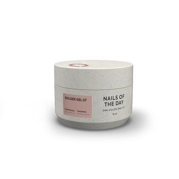 NAILSOFTHEDAY Builder Gel 07 &ndash; коричневый гель для наращивания ногтей, 15 мл 482367 фото
