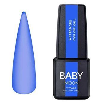 Гель-лак для ногтей Baby Moon Vitrage Color Gel №06 Лазурный бриз, 6 мл 40715 фото