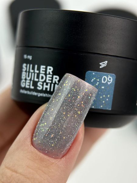 Гель для нігтів Siller Gel SHINE №09, 15 мл 446529N фото