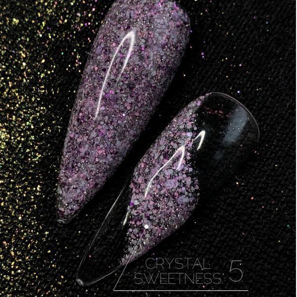 Світловідбиваючий гель лак Crooz Crystal Sweetness № 05 67679 фото
