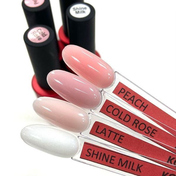 Камуфлююча база для нігтів Kodi Base Lint gel Cold Rose, 7мл 1332951 фото