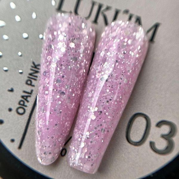 Гель для ногтей Lukum Builder Gel Opal №03 Pink, 30 мл N09540 фото