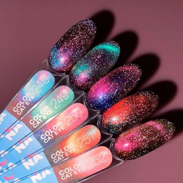 Гель-лак для нігтів LUNA COLOR Cat Eye №250, 13 мл 74443 фото