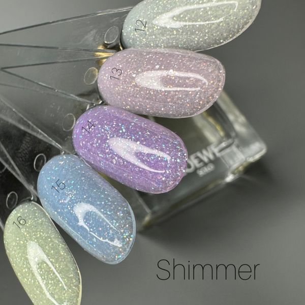 База камуфлююча з шимером Saga Professional Cover Base Shimmer №16, 15мл N0876516 фото