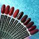 Гель-лак Red Hot Peppers Kira Nails 001, 6 мл (рубіновий з яскраво-червоними блискітками) N01140 фото 3