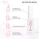 Камуфлирующая база для ногтей BB cream base JOIA vegan, Mint 8мл N2330 фото 5