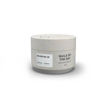 NAILSOFTHEDAY Builder Gel 08 &ndash; молочный гель для наращивания ногтей, 15 мл 482368 фото