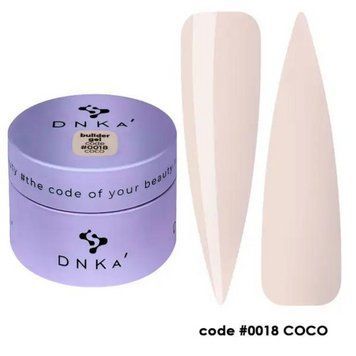 Гель для наращивания ногтей DNKa' Builder Gel #0018 Coco, 30 мл BGD0018 фото