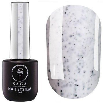 Гель-лак Saga Professional Black Snow №02 8мл N39241 фото