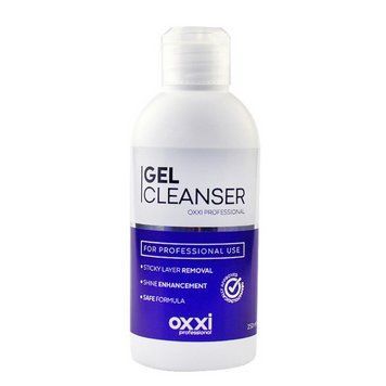 Рідина для зняття липкого шару Oxxi Professional Cleanser Gel, 250 мл 300170 фото