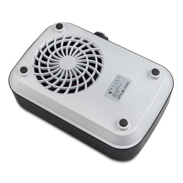 Вытяжка для маникюра с HEPA фильтром и аккумулятором BUCOS CYCLONE V3-B 100Вт BLACK L05219 фото
