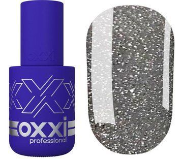 Гель-лак Oxxi Professional Disco Boom 001 серебристый светоотражающий, 10 мл DB001 фото