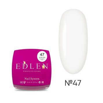 Гель для наращивания Edlen Builder Butterfly Cheesy 47, 15 мл DL047 фото