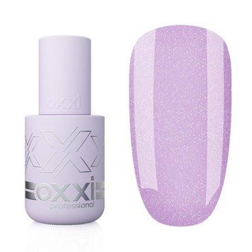 Жидкий полигель OXXI №30 сиреневый с шимером, 10 мл 3055 фото