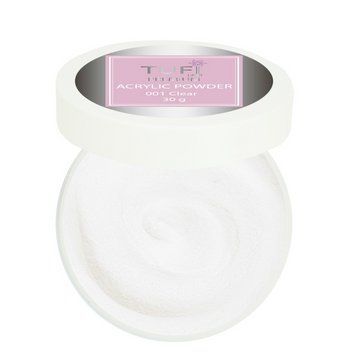 Акрилова пудра TUFI profi PREMIUM 001 Clear прозора 30 г 0104461 фото