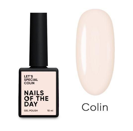 Гель лак NAILSOFTHEDAY Let's special Colin выбеленый персиковый, 10 мл 84319230 фото