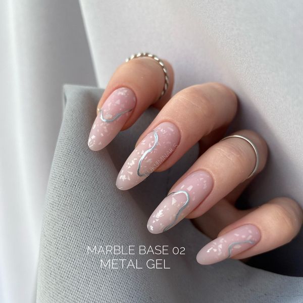Камуфлююча база Lukum Marble Base 02, 10 мл 10823 фото