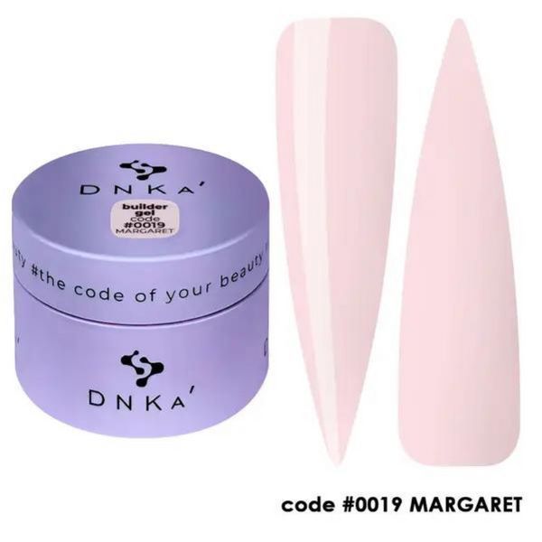 Гель для нарощування нігтів DNKa' Builder Gel #0019 Margaret, 30 мл BGD0019 фото