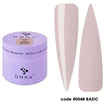 Гель для наращивания ногтей DNKa&rsquo; Builder Gel #0048 Basic , 15 мл FTBGD48-15 фото