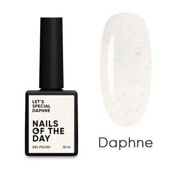 Гель лак NAILSOFTHEDAY Let's special Daphne молочный с золотой поталью, 10 мл 84319231 фото