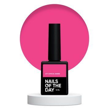 NAILSOFTHEDAY Let&rsquo;s special barbie &ndash; особый неоново-розовый гель лак, перекрывающийся в один слой, 10 мл 482041418 фото