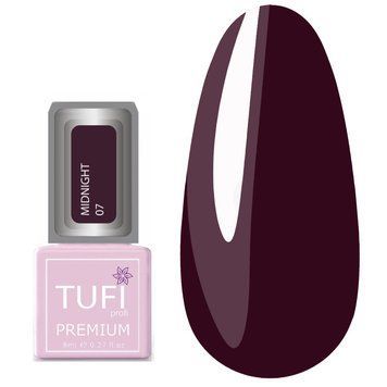 Гель-лак TUFI profi MIDNIGHT 07 Темный баклажан 8 мл 0102625 фото