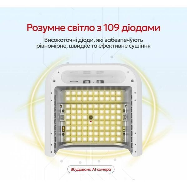Лампа ONAIL AI LAMP White с искусственным интеллектом, 72 Вт (белая) AI3580 фото