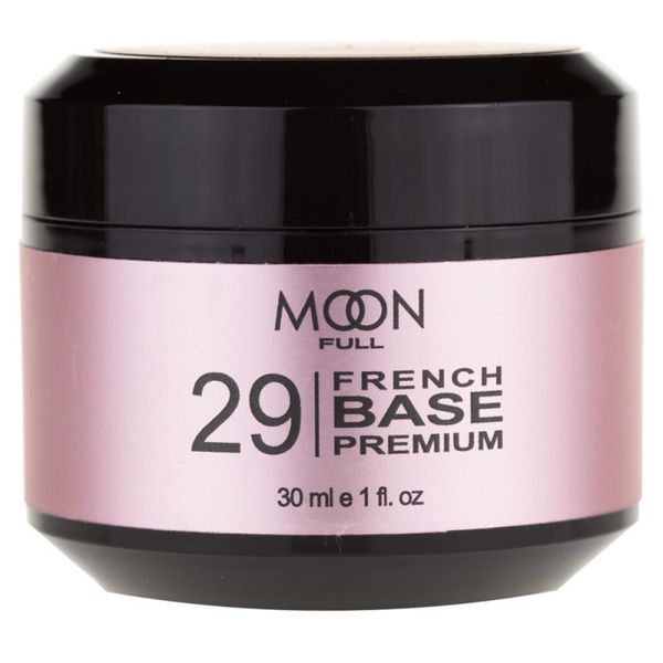 База для ногтей MOON FULL Baza French Premium №29 розовый , 30 мл N04521 фото