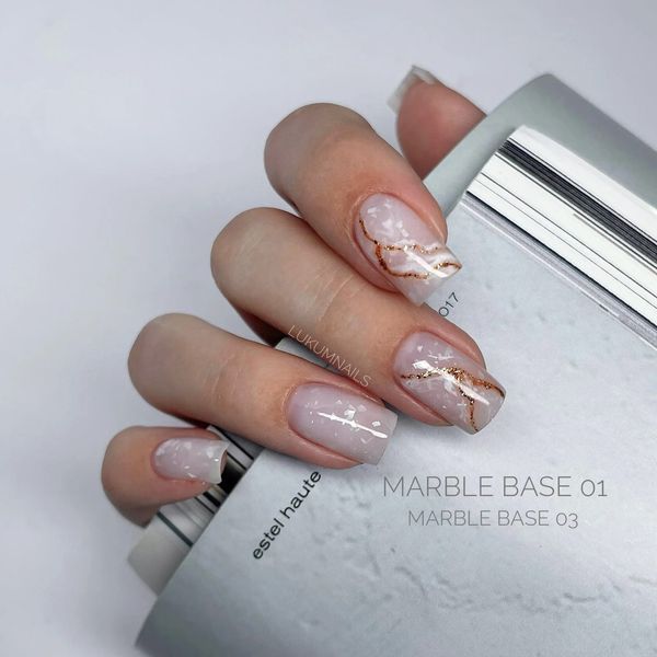 Камуфлююча база Lukum Marble Base 03, 10 мл 10830 фото