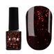 Гель-лак Red Hot Peppers Kira Nails 004, 6 мл (гранатовий з рубіновими блискітками) N01143 фото 1