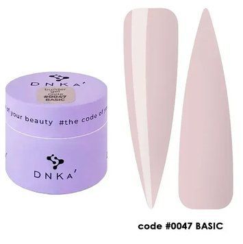 Гель для наращивания ногтей DNKa&rsquo; Builder Gel #0047 Basic , 15 мл FTBGD47-15 фото