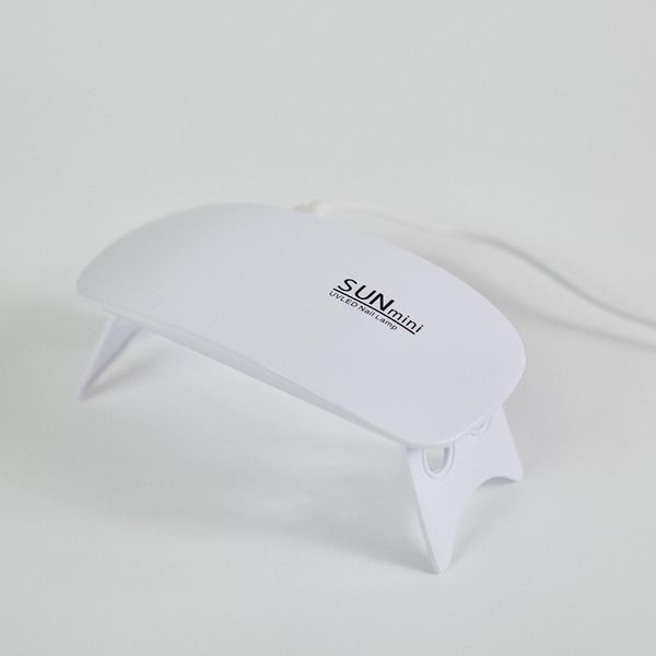 Лампа для сушки ногтей Sun Mini 6W с usb подключением 875221 фото