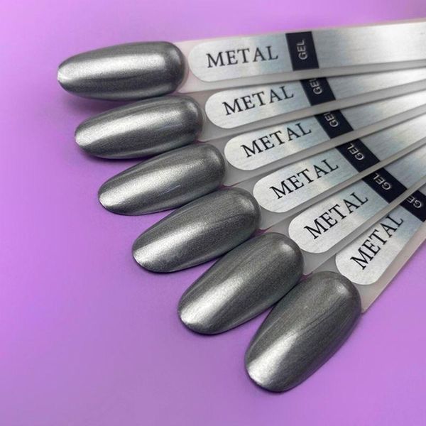 Гель для нігтів Lukum Metal Gel, 5 мл N09522 фото