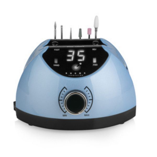 Фрезер для маникюра Bucos Nail Drill X4 BLUE OCEAN 65 Вт, 35 000 об./мин. N11071 фото