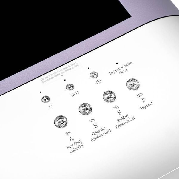 Лампа ONAIL AI LAMP Purple с искусственным интеллектом, 72 Вт (сиреневая) AI3540 фото