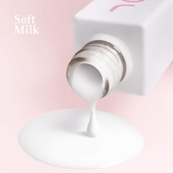 Камуфлююча база для нігтів BB cream base JOIA vegan, Soft Milk 8мл N05383 фото