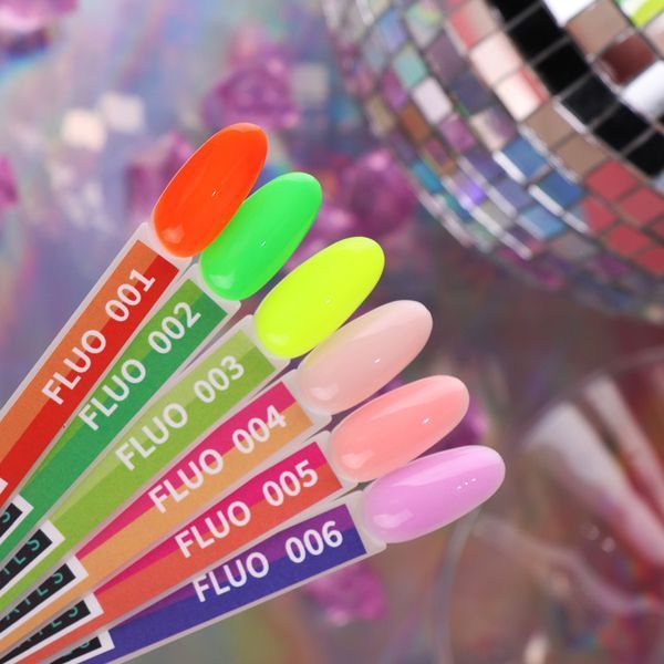 Гель-лак Флуоресцентний Kira Nails Fluo 01 (світиться) N02655 фото