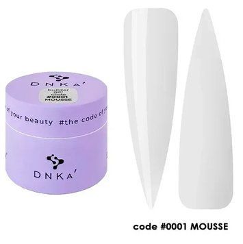 Гель для нарощування нігтів DNKa' Builder Gel Mousse #0001, 30 мл FTBGM0001-30 фото