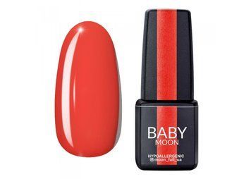 Гель-лак Baby Moon Full Red Chic №009 оранжево-красный, 6мл. 7837 фото