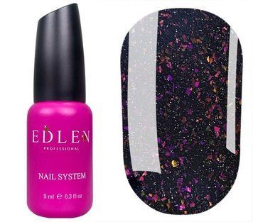 База для ногтей Edlen Cover base Flash 58 (светоотражающий сине-черный), 9 мл 60922 фото
