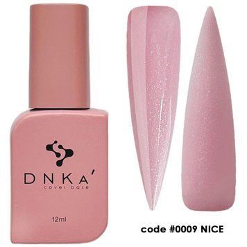 Камуфлирующая база для ногтей DNKa' Cover Base 09 Nice, 12 мл DNKA0009 фото