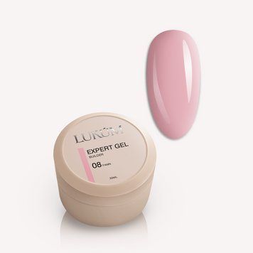 Укрепляющий гель Lukum Expert Builder Gel №08 Fawn, 15 мл 19307 фото