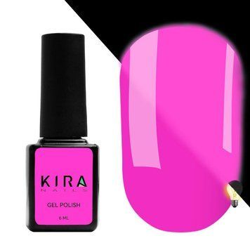 Гель-лак Флуоресцентний Kira Nails Fluo 08 (світиться) N03975 фото